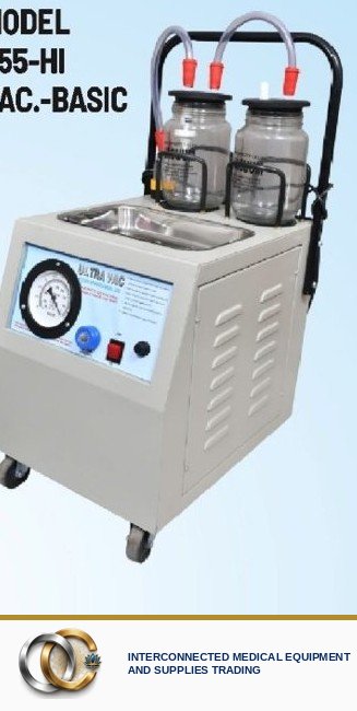 High Vacuum Suction Machine MODEL 555-HI VAC.-BASIC