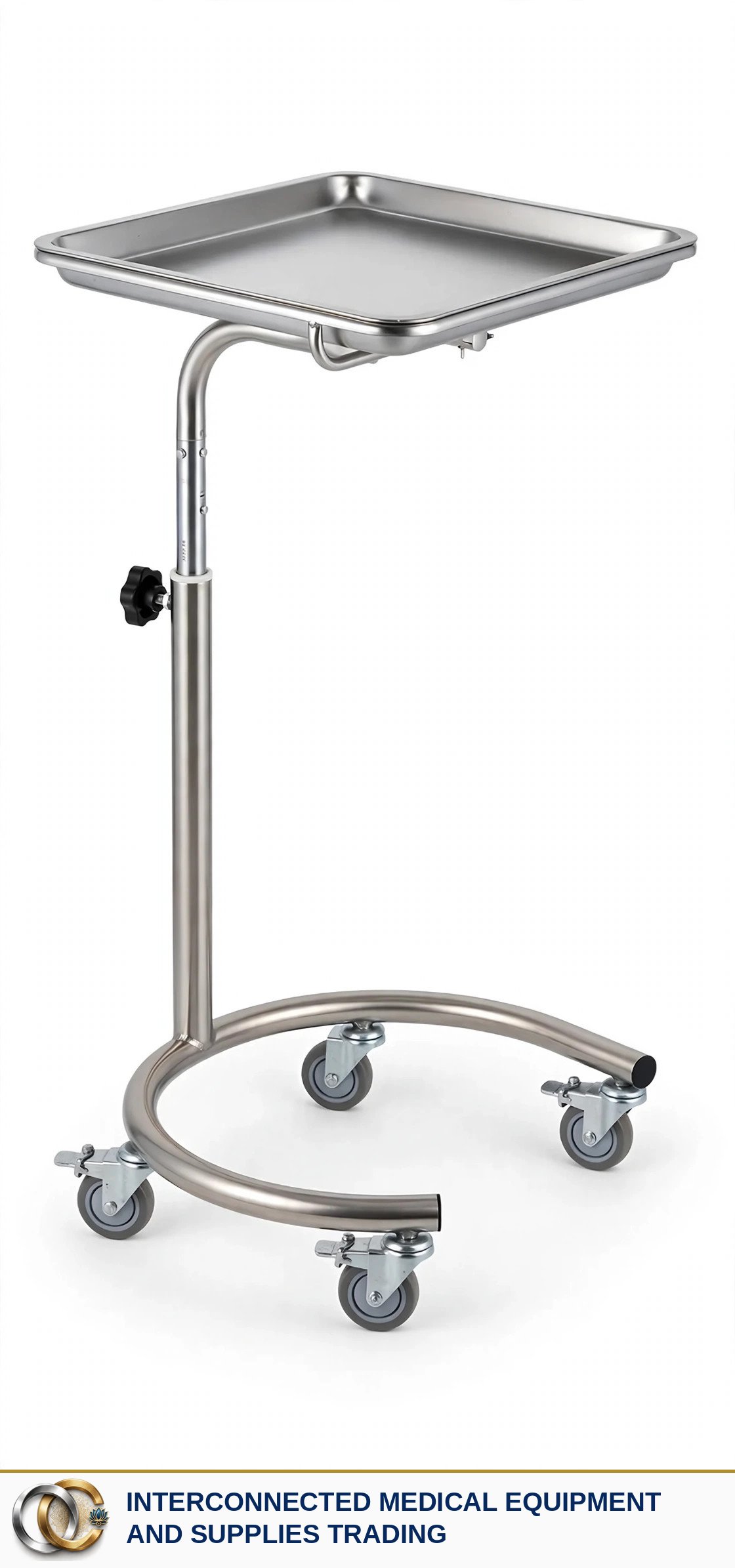 Mayo's Instrument Trolley with S.S. Tray