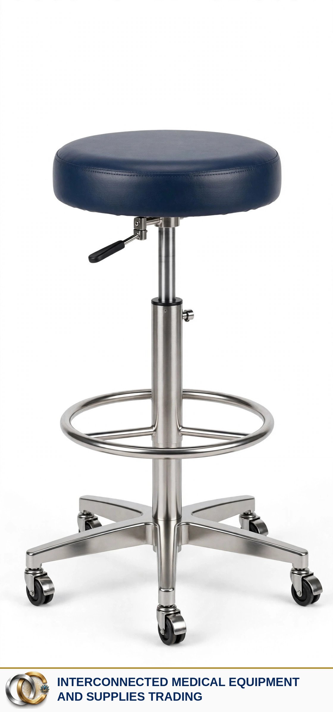 Revolving Stool (Cushioned Top)