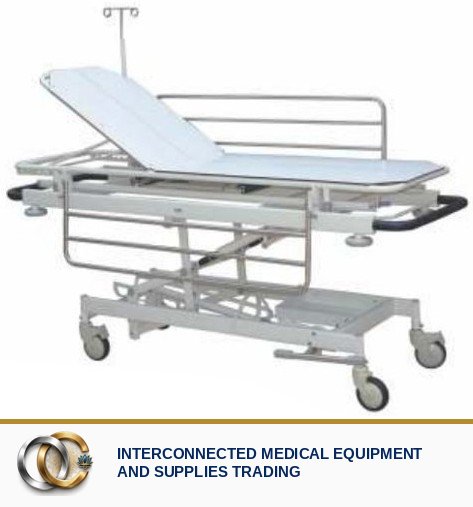 Patient Trolley (Semi Deluxe) S.S.