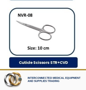 Cuticle Scissors STR+CVD