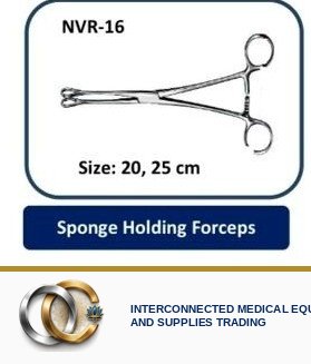 Sponge Holding Forceps