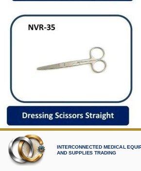 Dressing Scissors Straight