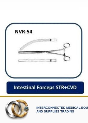 Intestinal Forceps STR+CVD