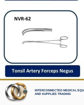 Tonsil Artery Forceps Negus