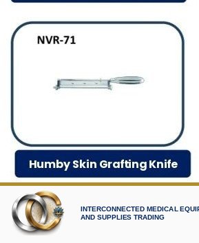 Humby Skin Grafting Knife