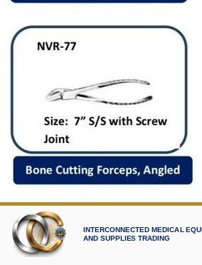 Bone Cutting Forceps, Angled