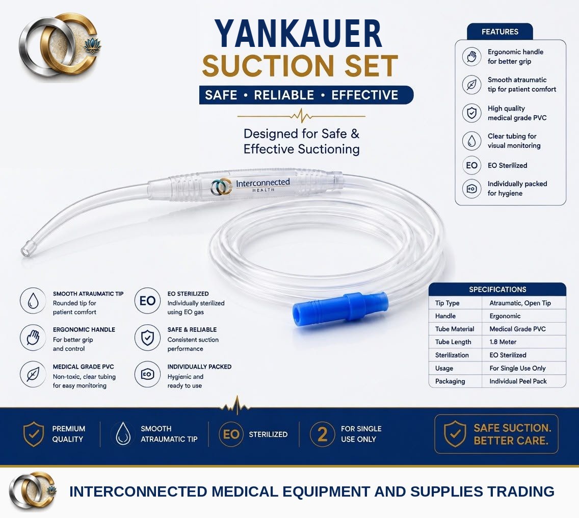 Yankauer Suction Set
